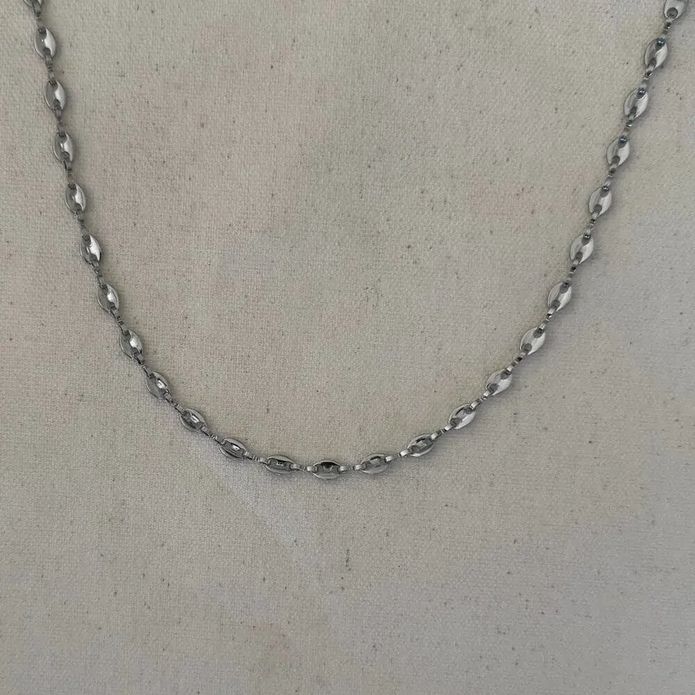 Y2k 2000s silver link chain